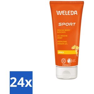 WELEDA - Douchegel Sport - Arnica - 200 ml - Voordeelverpakking - 24 stuks