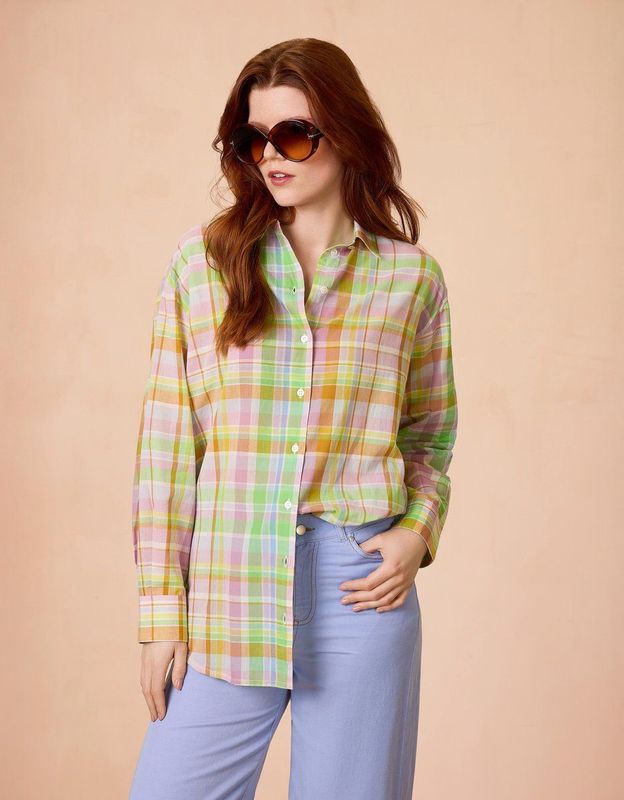 Oilily - Proof flared legs pants - Blauw - 34