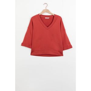 Sissy-Boy - Rode sweater met korte mouwen