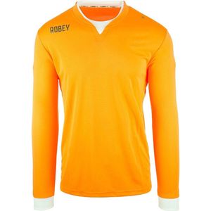 Robey Shirt Catch LS - Voetbalshirt - Neon Orange - Maat M