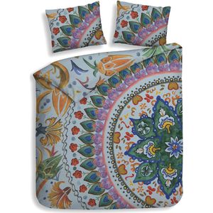 Heckettlane Hailey Dekbedovertrek - Eenpersoons - Bamboe - 140x200-220cm - Multi