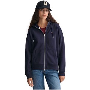 GANT - 4204665 - Hoodie - Marine - Katoen - Lange Mouwen