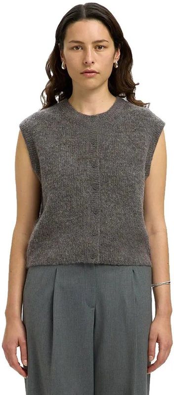 Wolmix - Gebreid Gilet