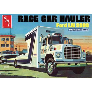 1:25 AMT 1316 Race Car Hauler - Ford LN 8000 Louisville Line Plastic Modelbouwpakket