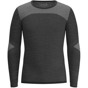 Thermal Merino Base Layer Crew voor Heren - Ademend en Warm