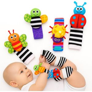 BOTC Babysokken - Beestenbende - Antislip - 0-6 maanden - Babysokjes - Baby Slofjes - Kraamcadeau - Baby Cadeau