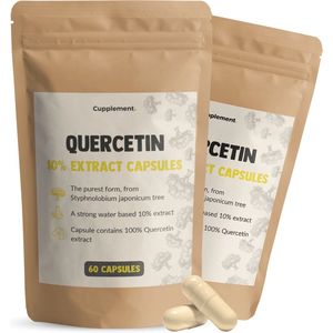 Cupplement Quercetine 500 mg Combideal 2x 60 Capsules - Immuun
