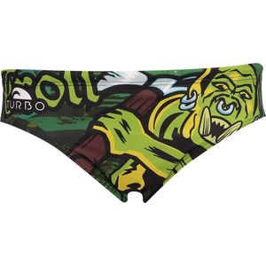Turbo Troll Zwemslip Groen L Man