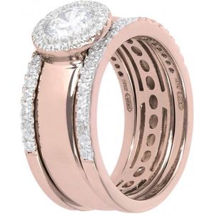 Bronzallure Altissima set 3 ringen Brons 56