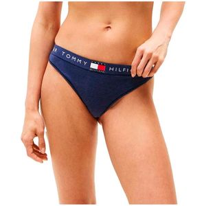 Tommy Hilfiger - CLASSIC THONG - Strings - Navy heather - Aansluitend