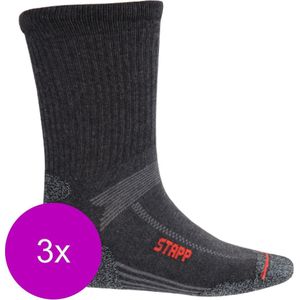 Stapp - Coolmax Cordura - Sokken - Antraciet - 3 x 43-46