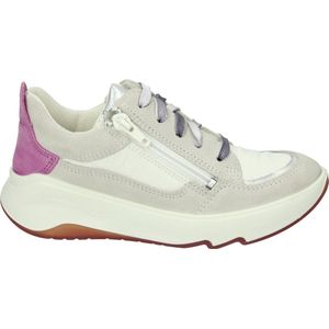 Superfit 635 - MeisjesLage schoenenKindersneakers - Kleur: Wit/beige - Maat: 34