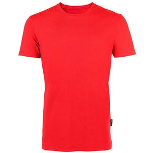 Herenshirt 'Luxury Roundneck Tee' met korte mouwen Red - XL