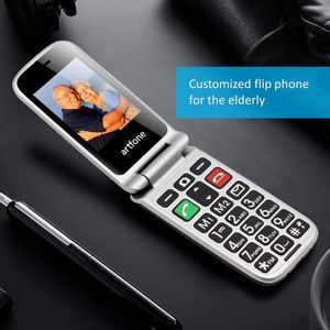 Mobiele Telefoon - Klaptelefoon - Voor Senioren - 2,4 Inch Kleurendisplay - Noodoproepfunctie
