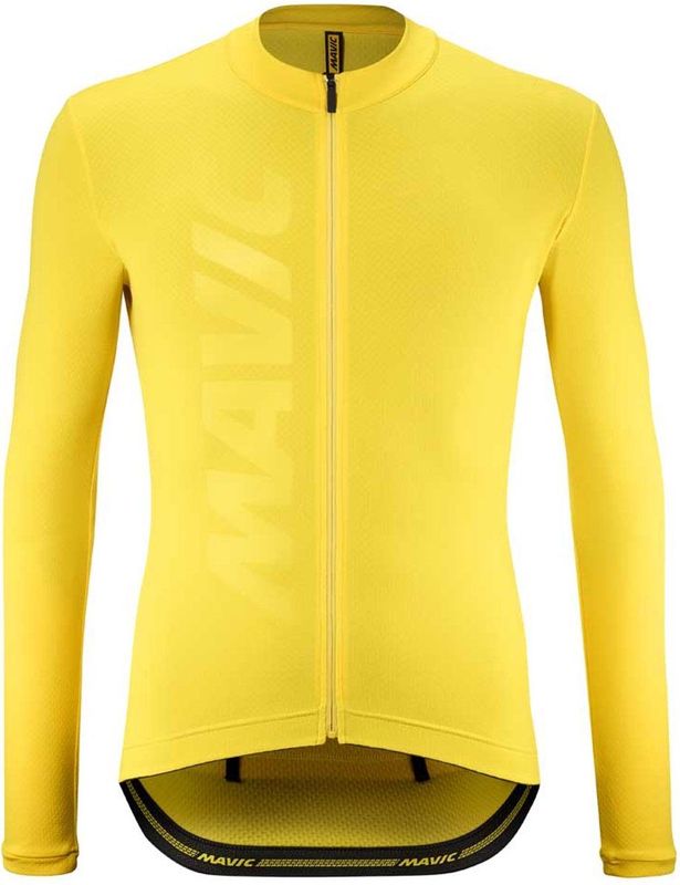 Mavic - Aksium Thermo - Trui - Geel - Lange Mouwen