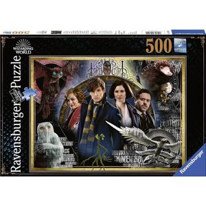 Ravensburger puzzel Fantastic Beasts - Legpuzzel - 500 stukjes