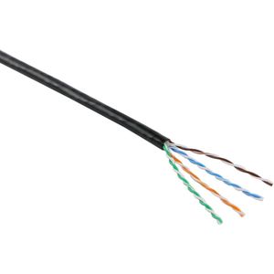 Cat 5e UTP 1000mbps Netwerkkabel / Internet Kabel / LAN kabel / UTP kabel voor buitengebruik - Zonder stekkers - 25 Meter