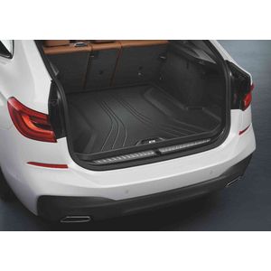 Origineel BMW - Rubberen Kofferruimtemat voor 5 Serie Touring (G31 vanaf 02/2019, Non-Hybride) - Voorgevormd - Slijtvast - Precieze Pasvorm - Zwart - Thermoplastische Elastomeren