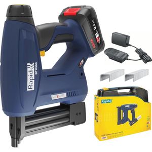 Draadloze Accu Tacker Kit voor Stofferen en Knutselen - Heavy Duty Nietmachine met Inclusief Accu en Oplader