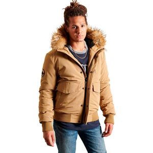 SUPERDRY Everest Bomber Jas Mannen Beige - Maat 2XL