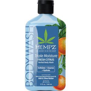 Hempz Triple Moisture Fresh Citrus Herbal Body Wash 500ml