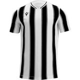 Macron Sceptrum Shirt Korte Mouw Heren - Wit / Zwart | Maat: 3XL