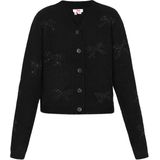 MYMO - Gebreid Vest - Zwart