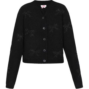 MYMO - Gebreid Vest - Zwart