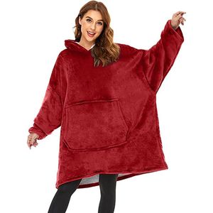 Oversized groote hoodie - Hoodie deken - Warme deken - Warme deken hoodie - Winter deken - Fleece dekentje - Hoodie Blanket