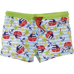 Beco Zwemboxer Piraten Jongens Polyester Groen Mt 92