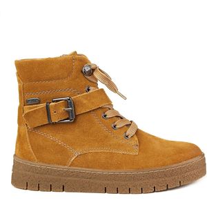 Marco Tozzi - ZLN 0533 - Boots - Mosterd - Echte Lederen Suede