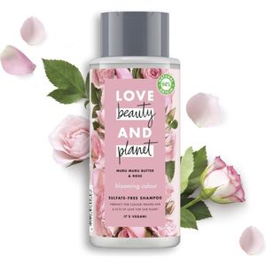 Love Beauty and Planet Shampoo Blooming Colour - 400 ml - Voordeelverpakking 6 stuks
