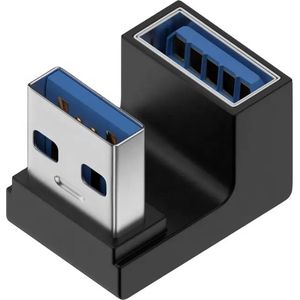 Femur USB-A Male naar USB-A Female adapter - U-vorm - USB Adapter - USB Stick