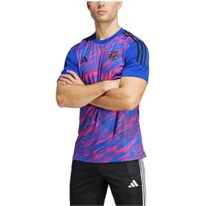 Adidas Pogba T-shirt Met Korte Mouwen Blauw S Man