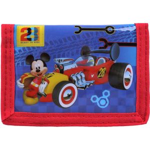 Rode en blauwe Mickey Mouse portemonnee