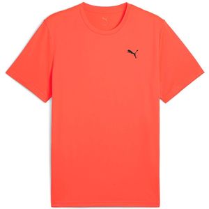 PUMA - T-shirt - Korte Mouwen - Felrood - Polyester