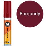 Molotow 327HS Burgundy - donker rode acryl marker - Chisel tip 4-8mm - Kleur Burgundy