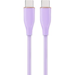 USB-C Kabel - USB 2.0 - 60W PD - Premium - 1,5 meter - Paars
