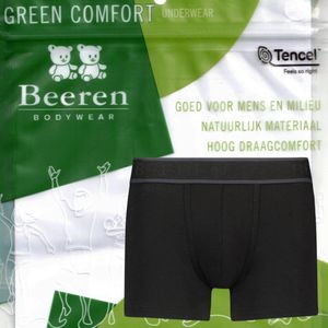 Beeren Green Comfort tencel | heren boxershort | MAAT XXL | zwart