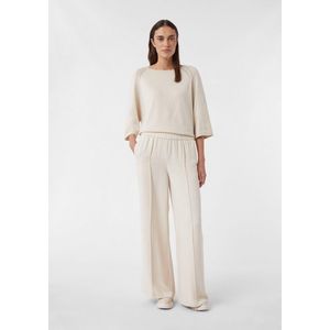 Pantalon - Effen - Crêpe - Wide Leg - High Waist