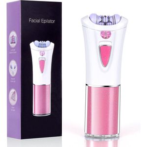 Gezichtsepilator - Gezichtsepilator Vrouw - Gezichtsontharing - Face Epilator - Gezichtepilator - Gezichtsepilator Face - Gezichtepilator Dames - Gezichtsonthaarder - Incluslief Batterijen
