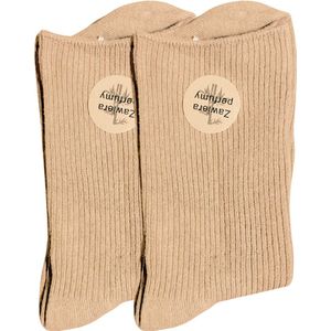 green-goose® Bamboe Sokken Dames - Maat 39-41 - Bruin - Luxe Zachte Sokken van duurzaam Bamboe