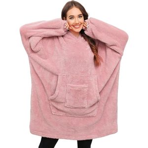 Oversized hoodie voor dames en heren | Zachte capuchonpullover en warme deken