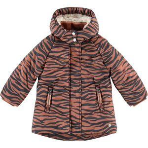 Babyface Winter Parka Meisjes Jas - Terra Pink - Maat 104