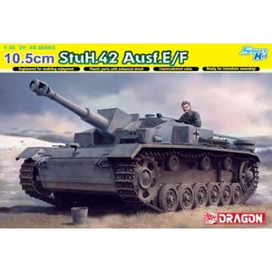 1:35 Dragon 6834 10.5cm StuH.42 Ausf.E/F Tank Plastic Modelbouwpakket