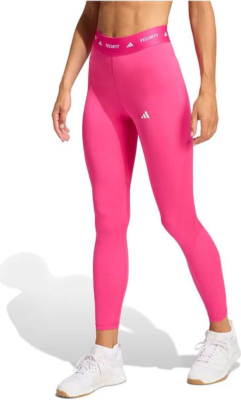 Adidas Techfit 7/8 Leggings Roze L Vrouw