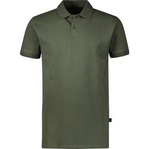 Gino Santi Polo Shirt Heren Smart Cotton Forest Green | Maat S