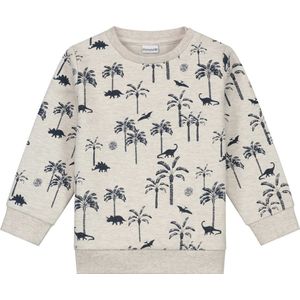 Prénatal baby sweater - Jongens - Mid Ecru Melange - Maat 56