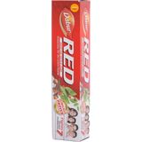 Dabur Red Paste Tandpasta 100g - met Kruidnagel, Pudina & Kamfer voor Frisse Adem en Tandverzorging, Bestrijdt Tandpijn, Caries en Tandvleesproblemen