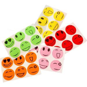 Anti Muggen Stickers - 5 vellen - Smileys - Anti Muggen Patches Kinderen - Mosquito Patches - 30 stuks